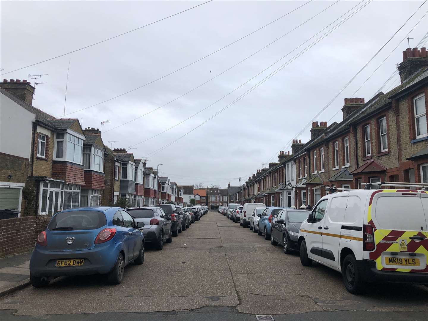 Locals say Rosebery Avenue is regularly lined with parked cars