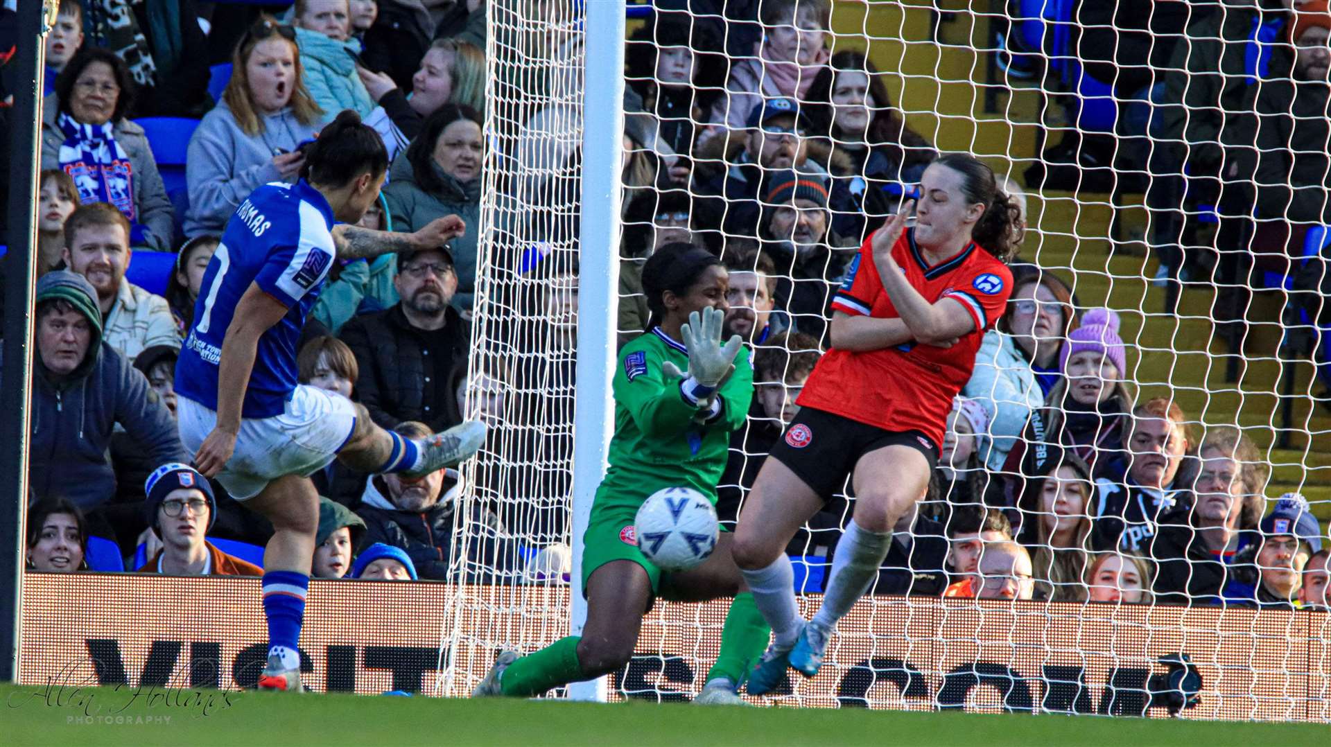 Chatham Town Women recently played Ipswich Town at Portman Road Picture: Allen Hollands