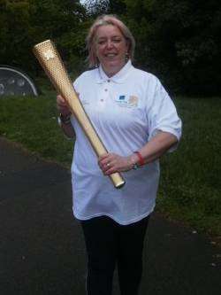 Jessica Cheesman will not be allowed to wear a Help for Heroes wristband when she carries the Olympic torch