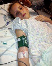 Yasmin Vickery, thrown from a fairground ride.