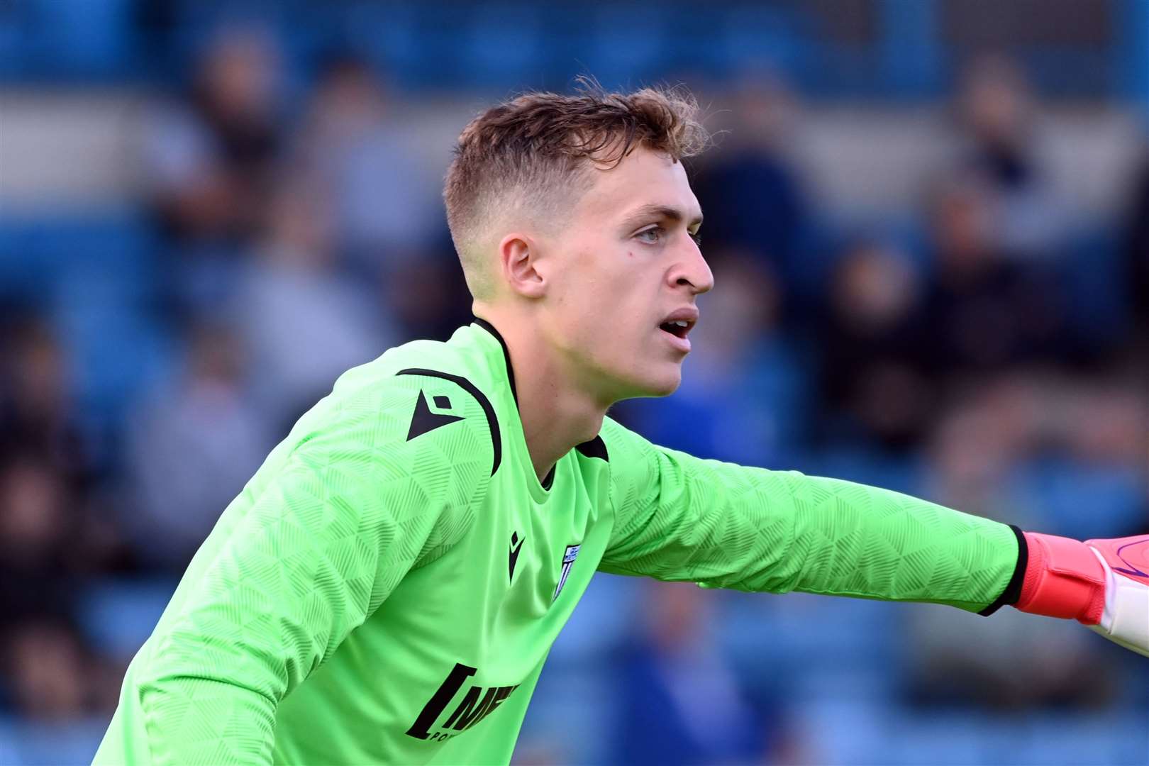 Jamie Cumming is looking a class act in goal for Gillingham Picture: Barry Goodwin