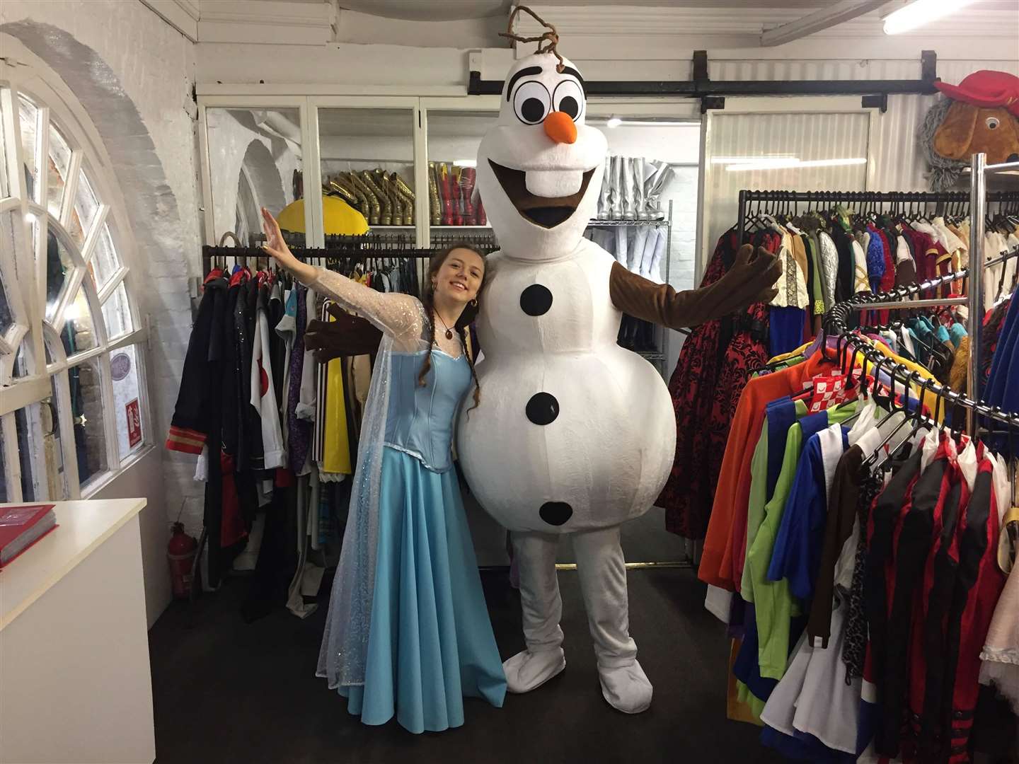 Elsa and Olaf - tricky to get on but worth it