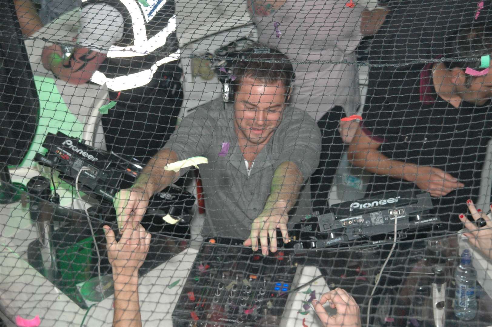 Danny Dyer on the decks at Hustle in Ashford in 2011. Picture: Hustle nightclub