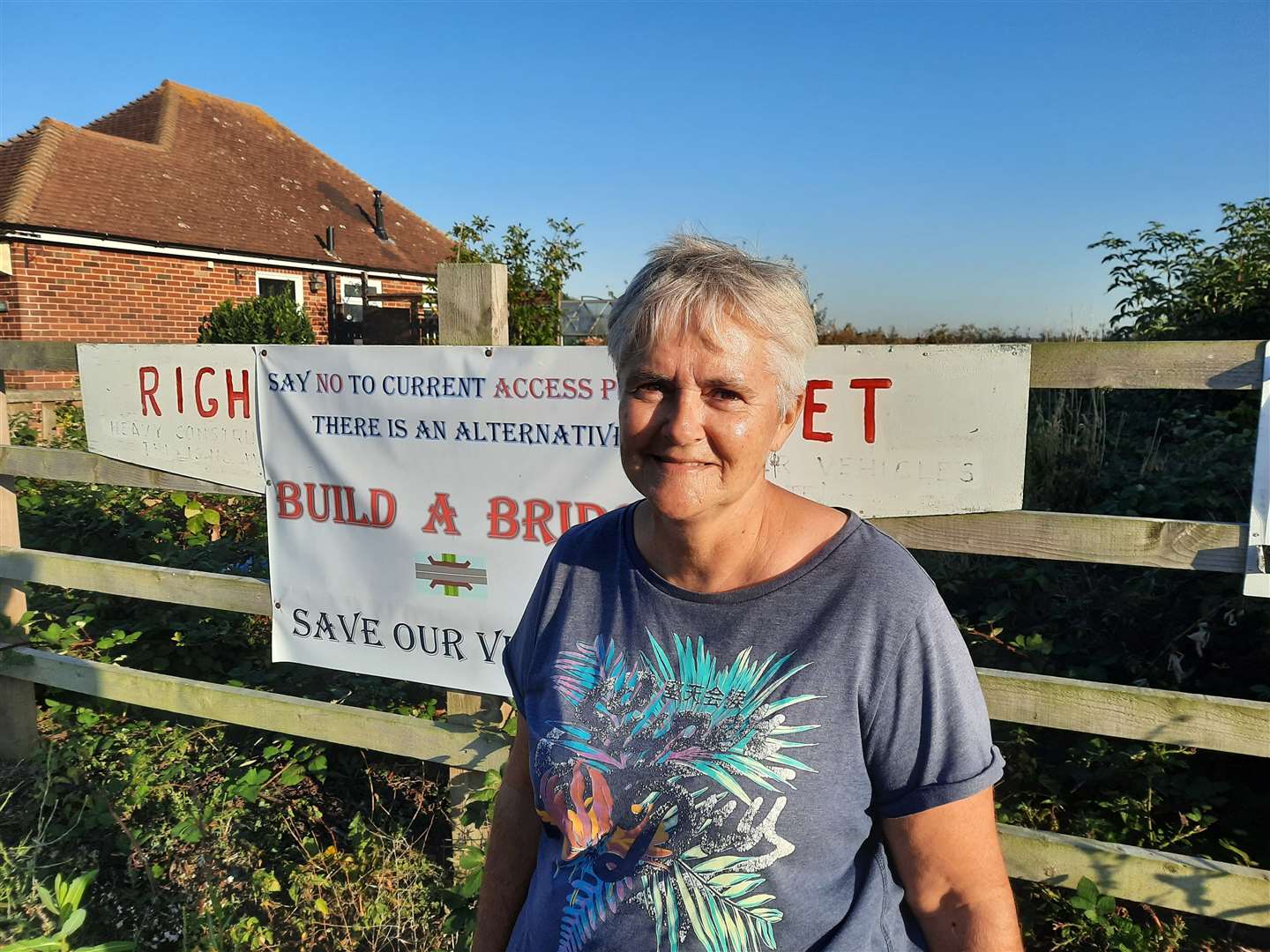 Beltinge Village Action Group campaigner Gill Moody