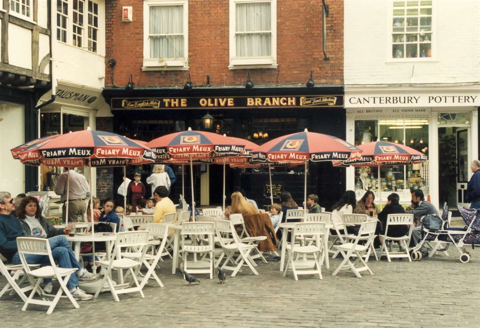 The Buttermarket in Canterbury in 1995