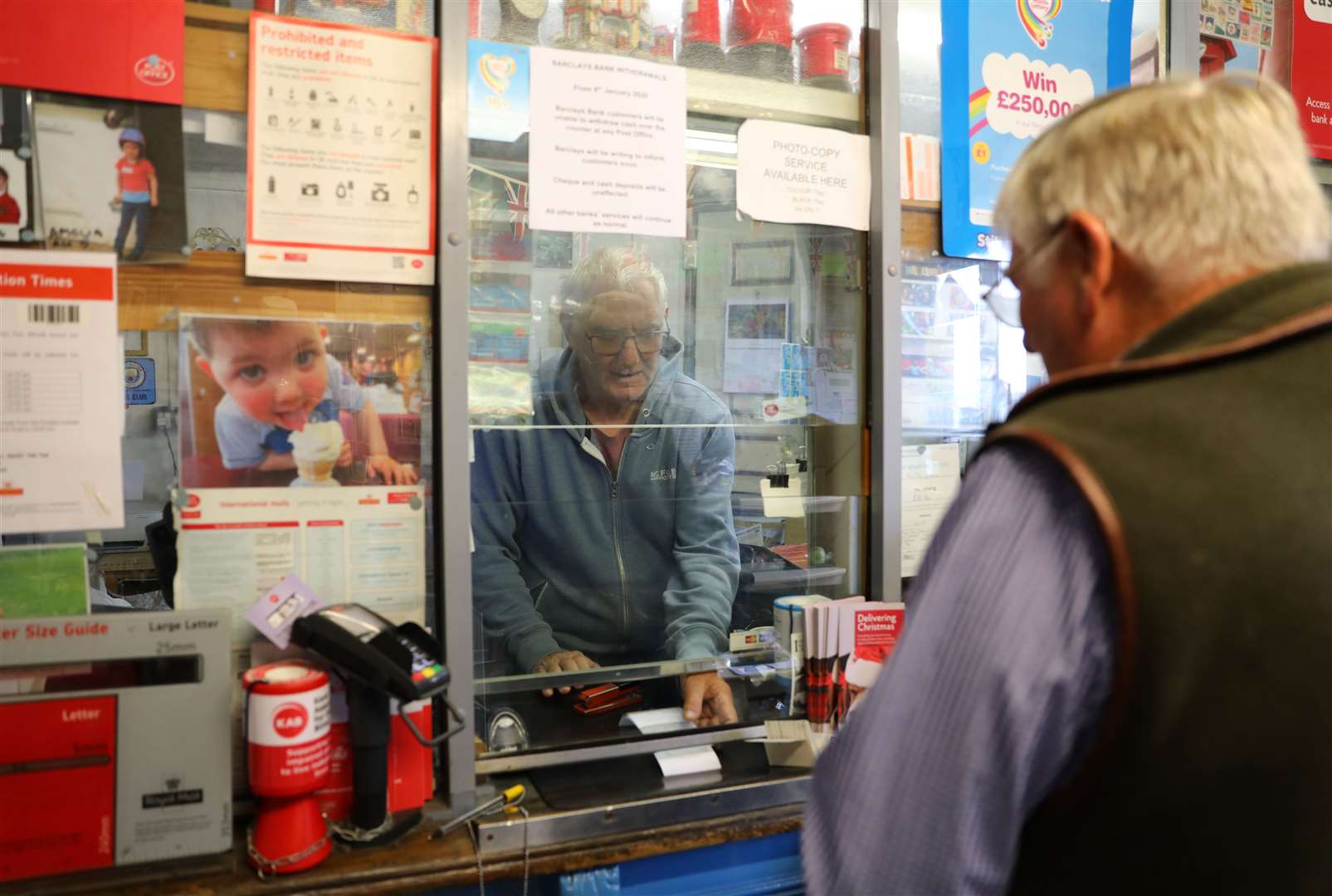 Post Office branches often rely on subsidy from the Government. Picture: Andy Jones