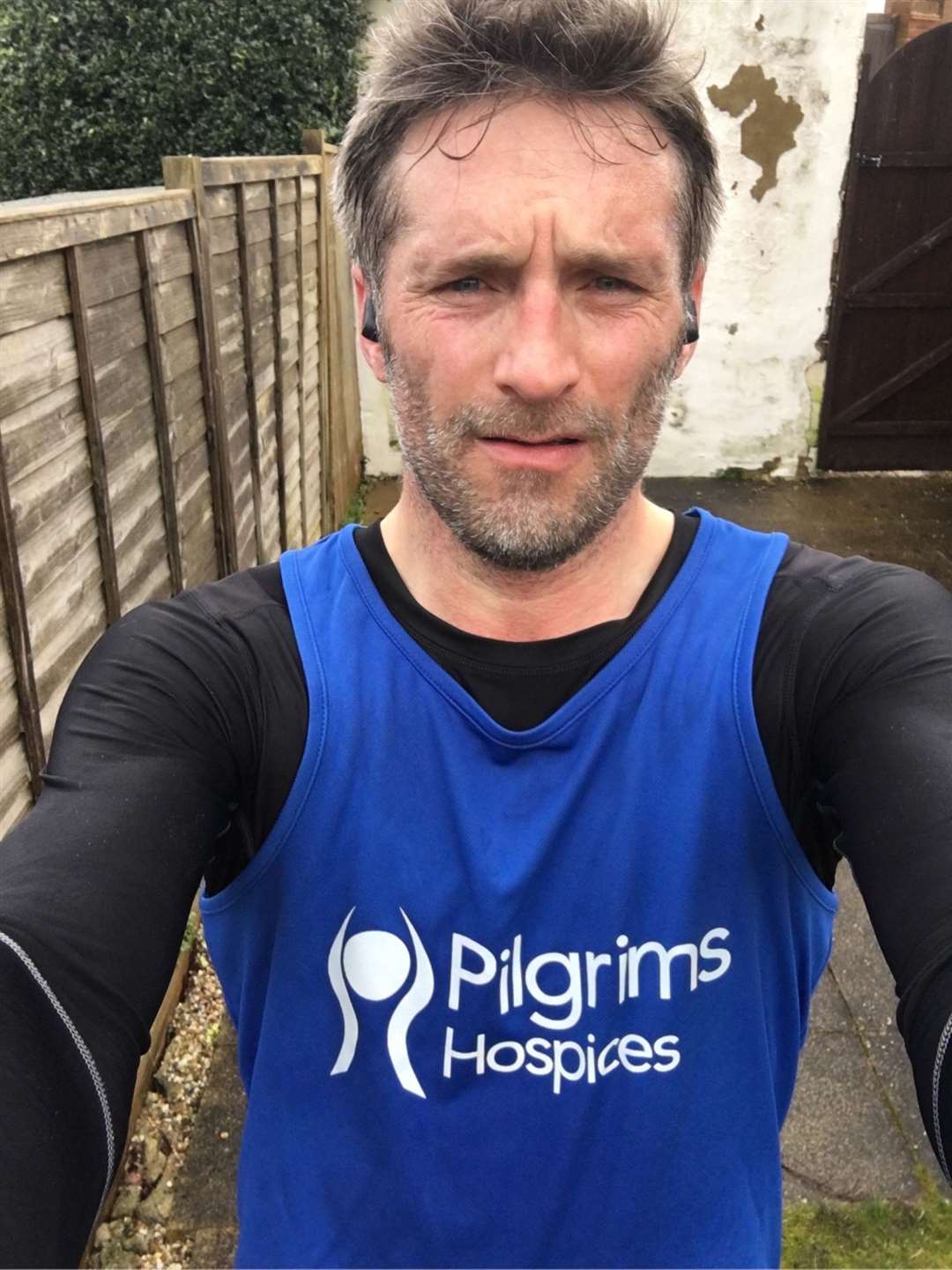 Rob Playford is setting himself a series of challenges to raise money for the hospice charity. (34529177)
