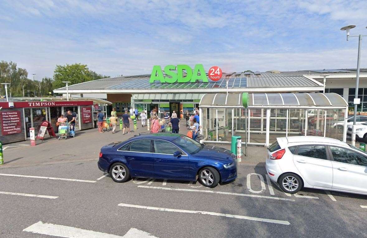 Asda in Maidstone Road, Chatham. Picture: Google Maps