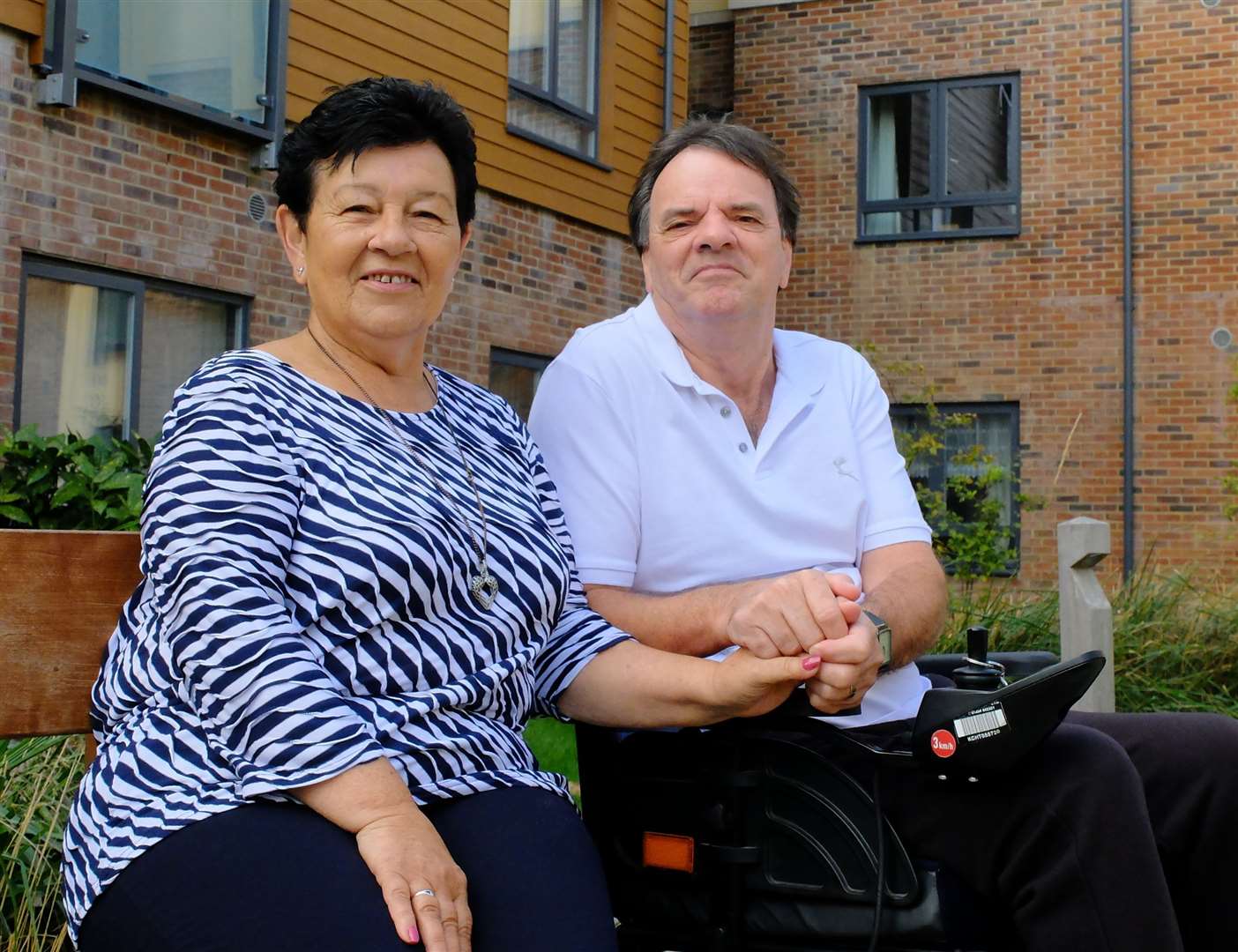 Dennis and Yvonne live in Lawson House, Larkfield Picture: Rapport Housing and Care