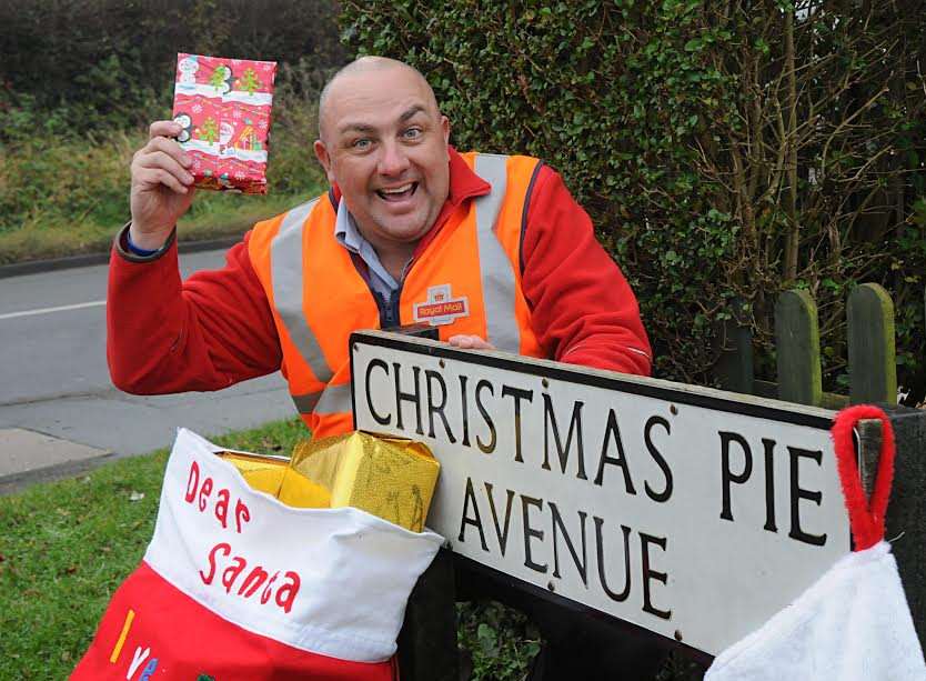 So Kent may not have a Christmas pie avenue, but Plum Pudding Lane is just as tasty
