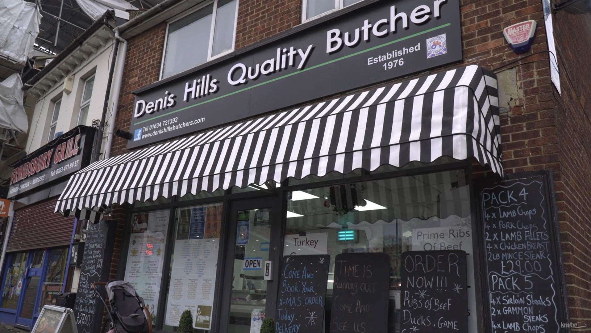Denis Hills Quality Butcher, which has operated for nearly 50 years, has been saved by customers in a month of record sales