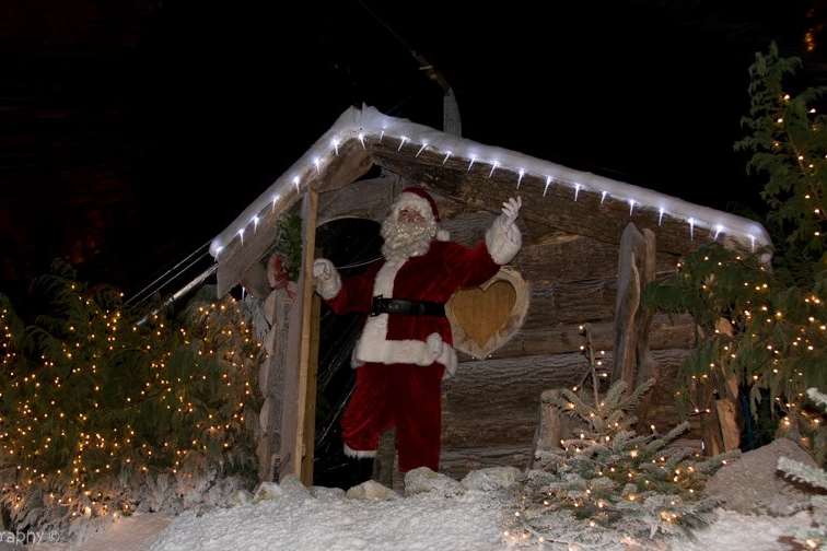 Santa will be at the Rare Breeds Centre at Woodchurch