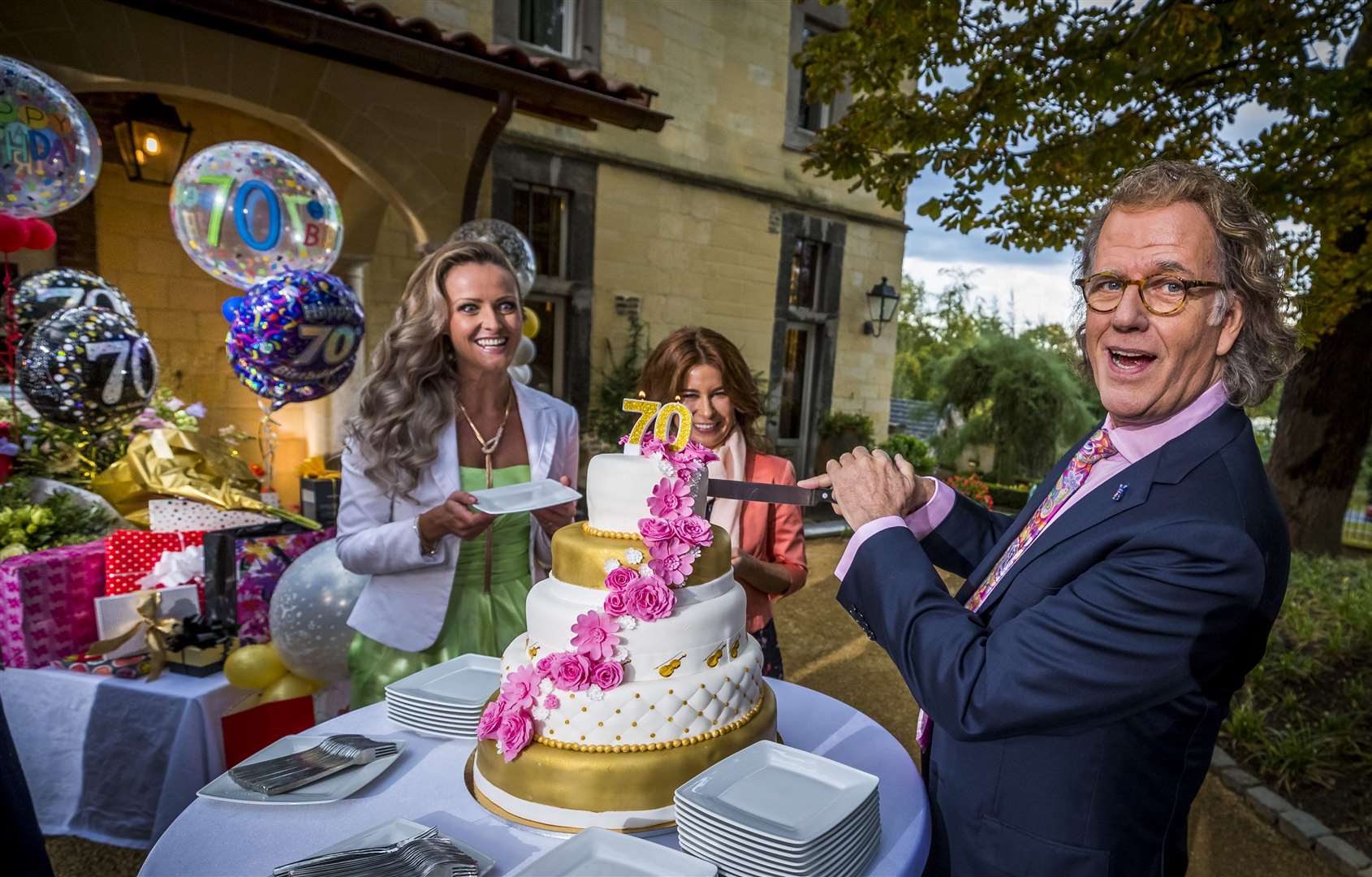 Andre Rieu will be celebrating his 70th birthday Picture: Marcel van Hoorn