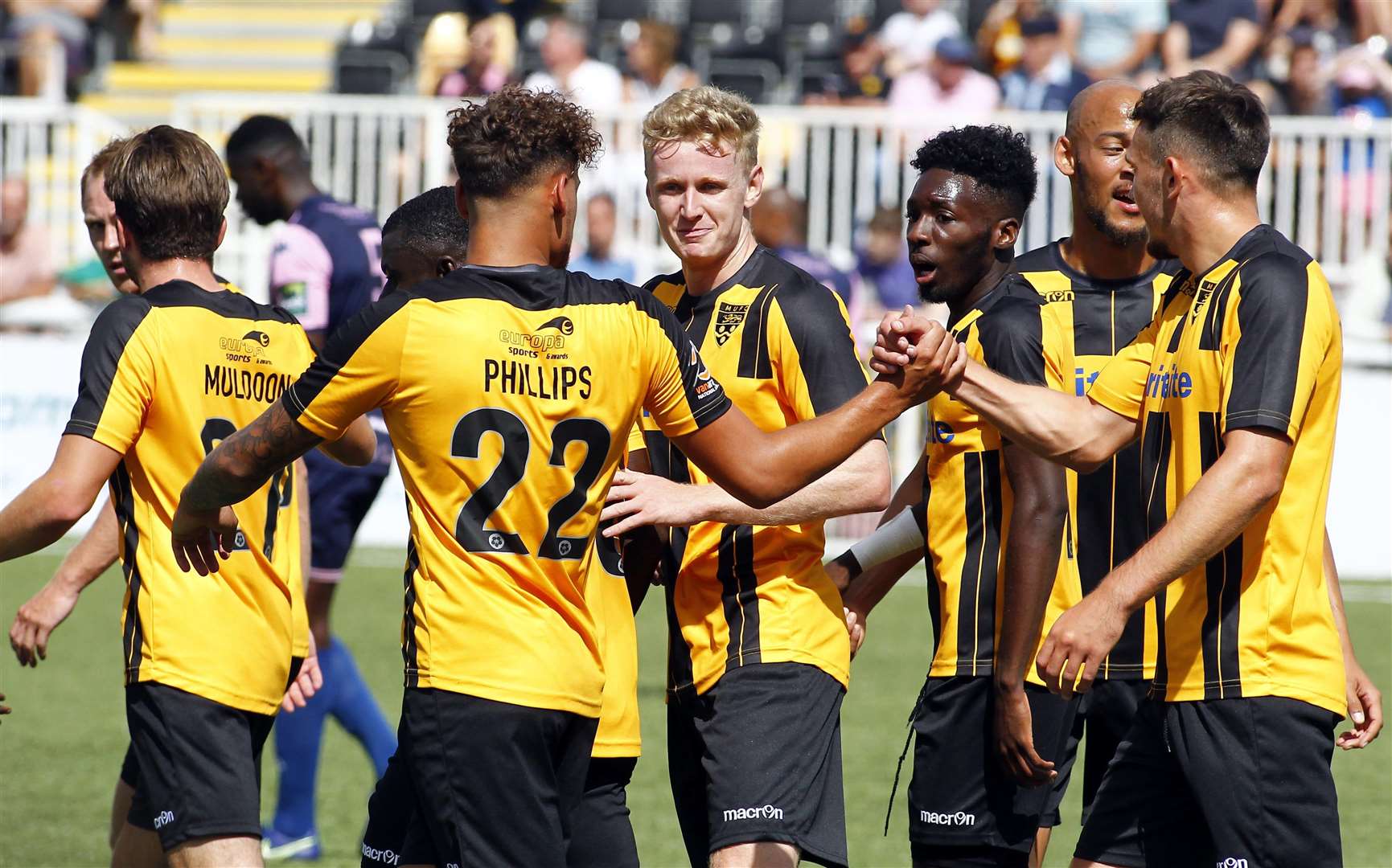 An exciting young Maidstone side are ready to fire Picture: Sean Aidan