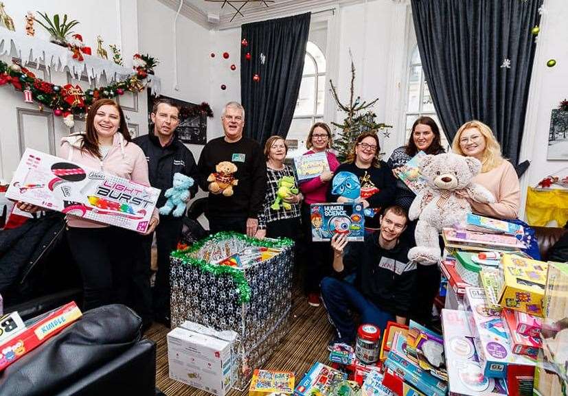 The Dartford Toy Appeal is held every year to help collect gifts for disadvantaged kids