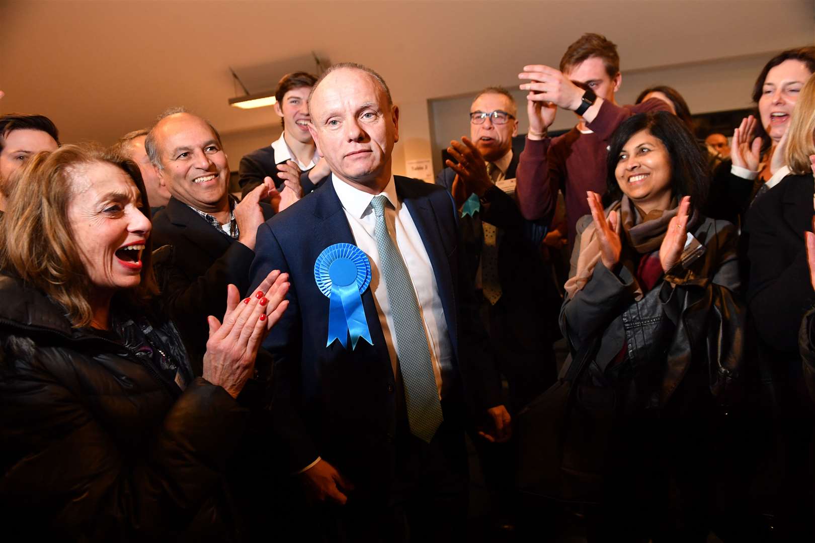 Mike Freer MP in 2019 (Jacob King/PA)