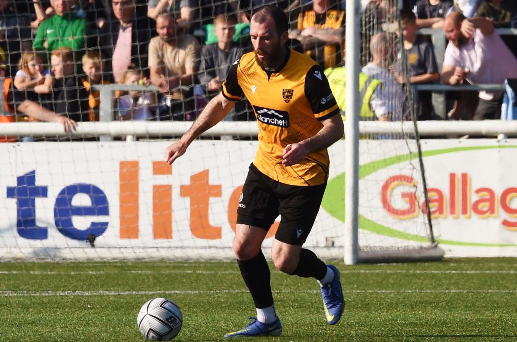 Former Maidstone defender Joe Ellul scored on his Sittingbourne debut in a draw with Sevenoaks. Picture: Steve Terrell