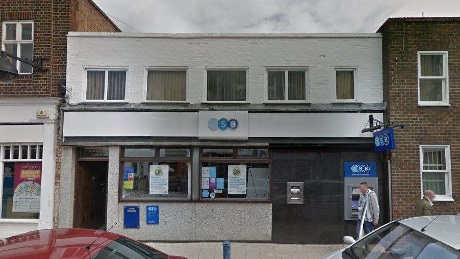 TSB's branch in Sheerness High Street will shut in September. Picture: Google Maps