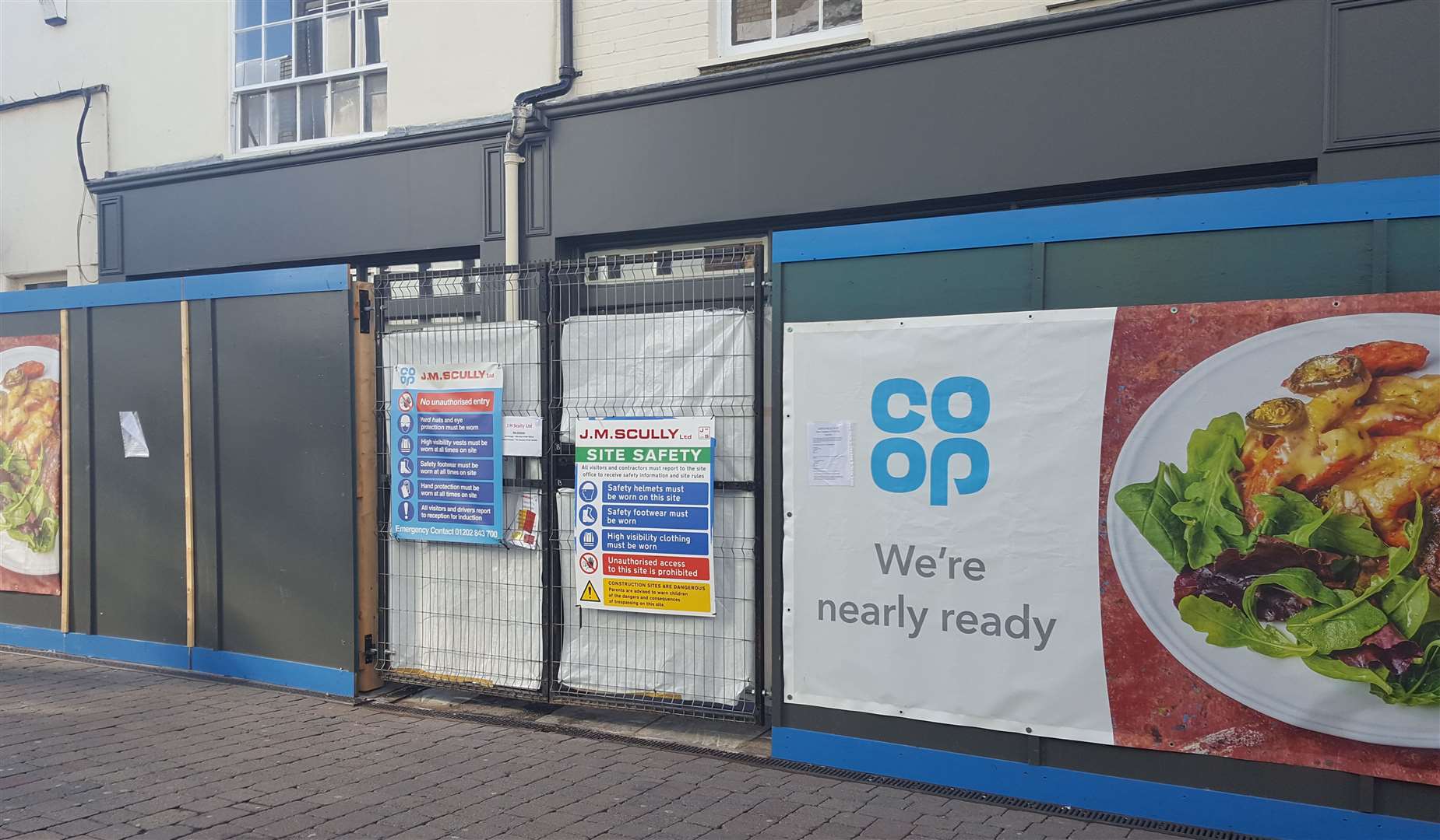 The Co-Op building shortly before it opened in 2018