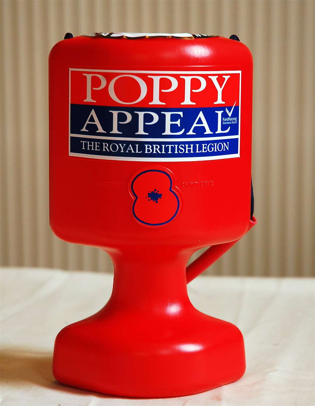 Gallagher stole the Poppy Appeal collection tin