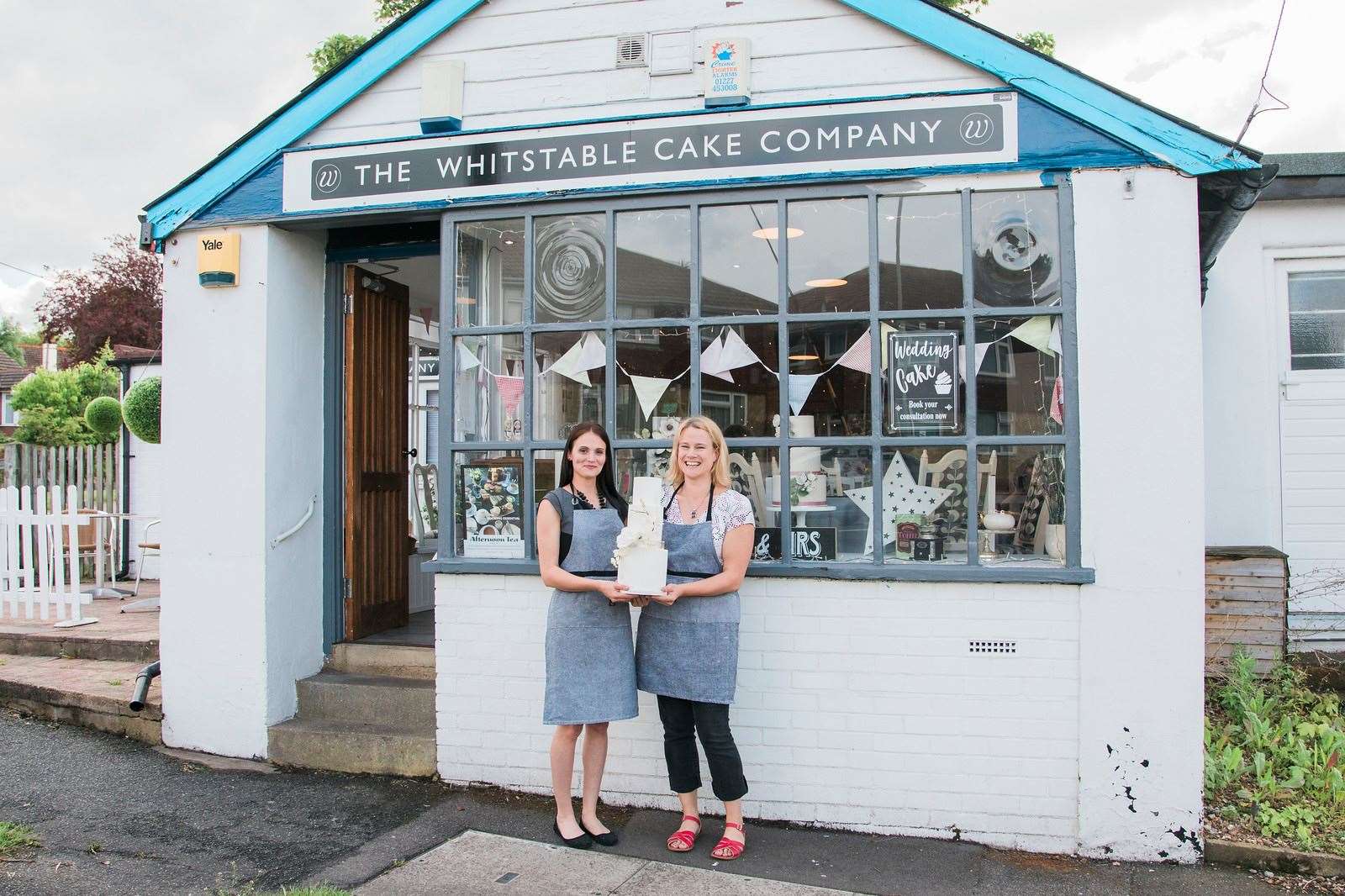 Sonja Weed and Jo Ryan run the Whitstable Cake Company in Church Street. Picture: Sonja Weed