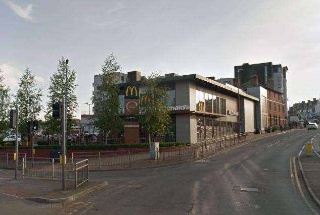 McDonald’s drive-thru in Hart Street, Maidstone. Picture: Google Street View (45705468)
