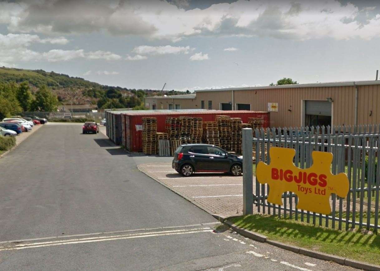The 36-year-old worked at Bigjigs Toys Ltd in Folkestone. Picture: Google