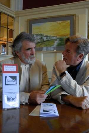 Colin Whittington, left, and Denis Hart, who launch Interludes Stage & Screen in Deal next week