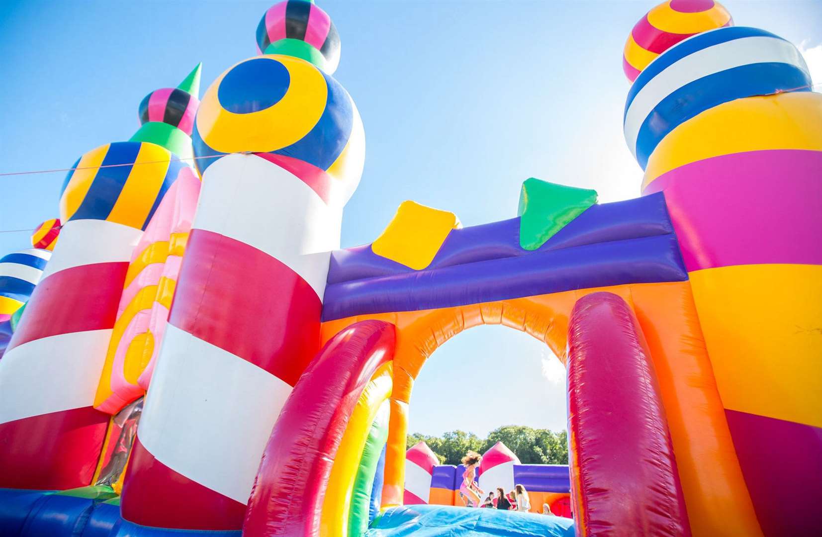 The world's biggest bouncy castle is returning to Dreamland