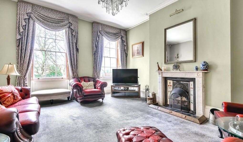 This Grade II* listed Georgian terraced house has a guide price of £755,00 to £800,000