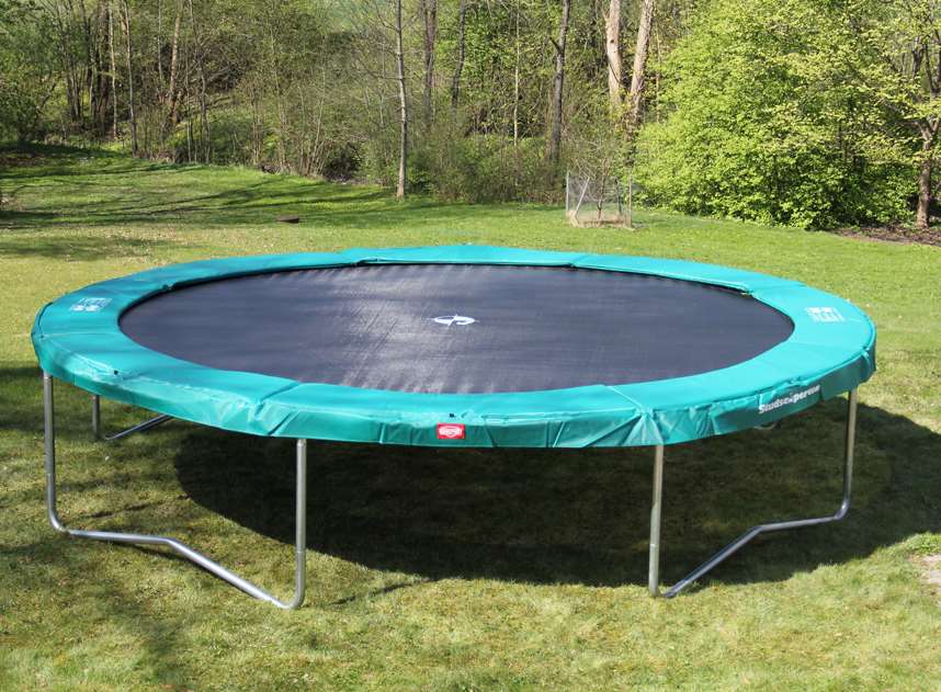 Beale stole items including a trampoline. Stock image.