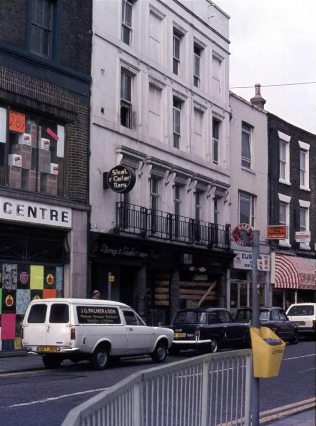 The Crypt restaurant in the 1970s, which has since been demolished