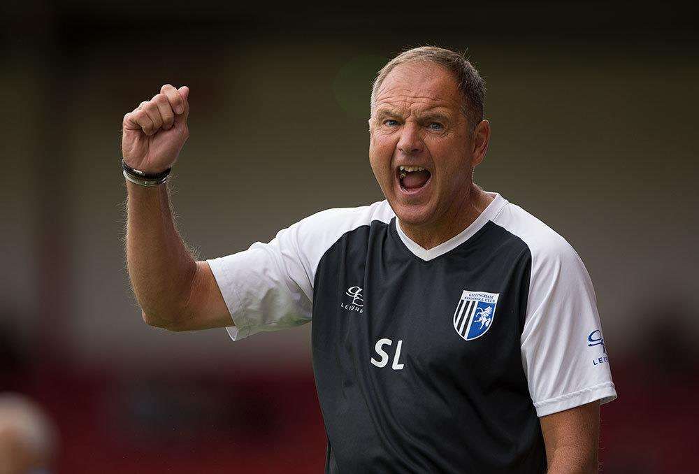Gillingham manager Steve Lovell Picture: Ady Kerry (3666086)