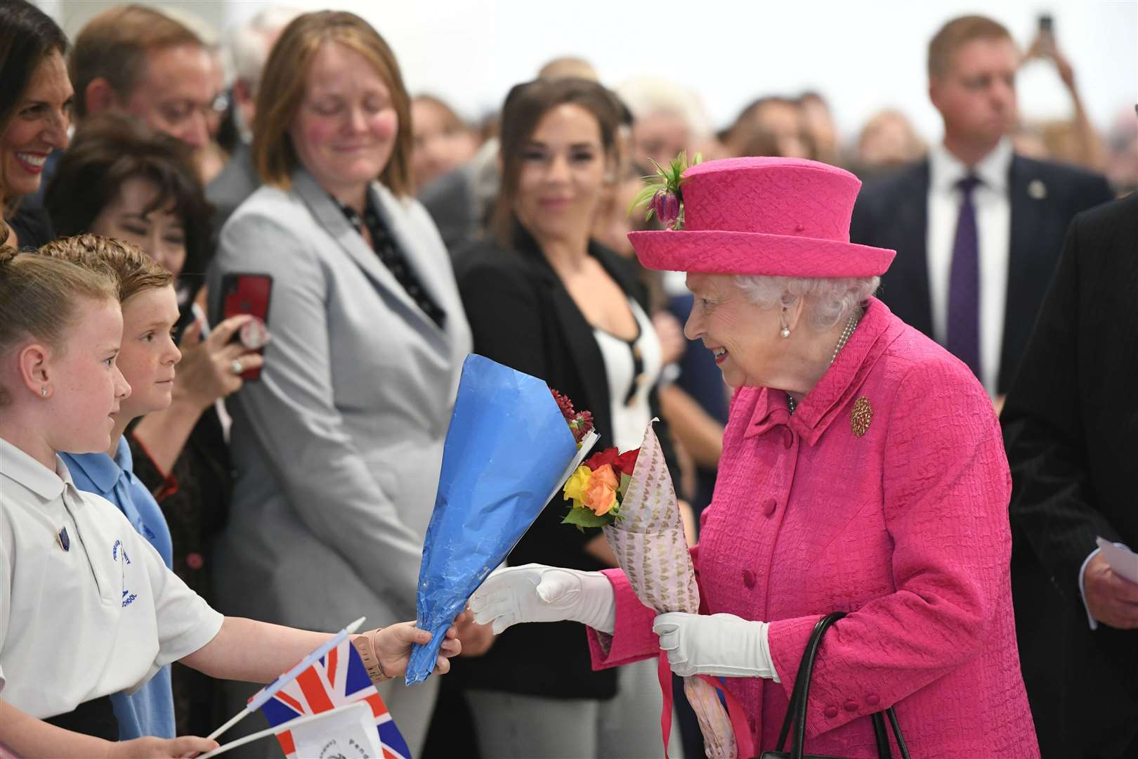 People were being encouraged to take part in a clap for the Queen. Picture: Keith Heppell