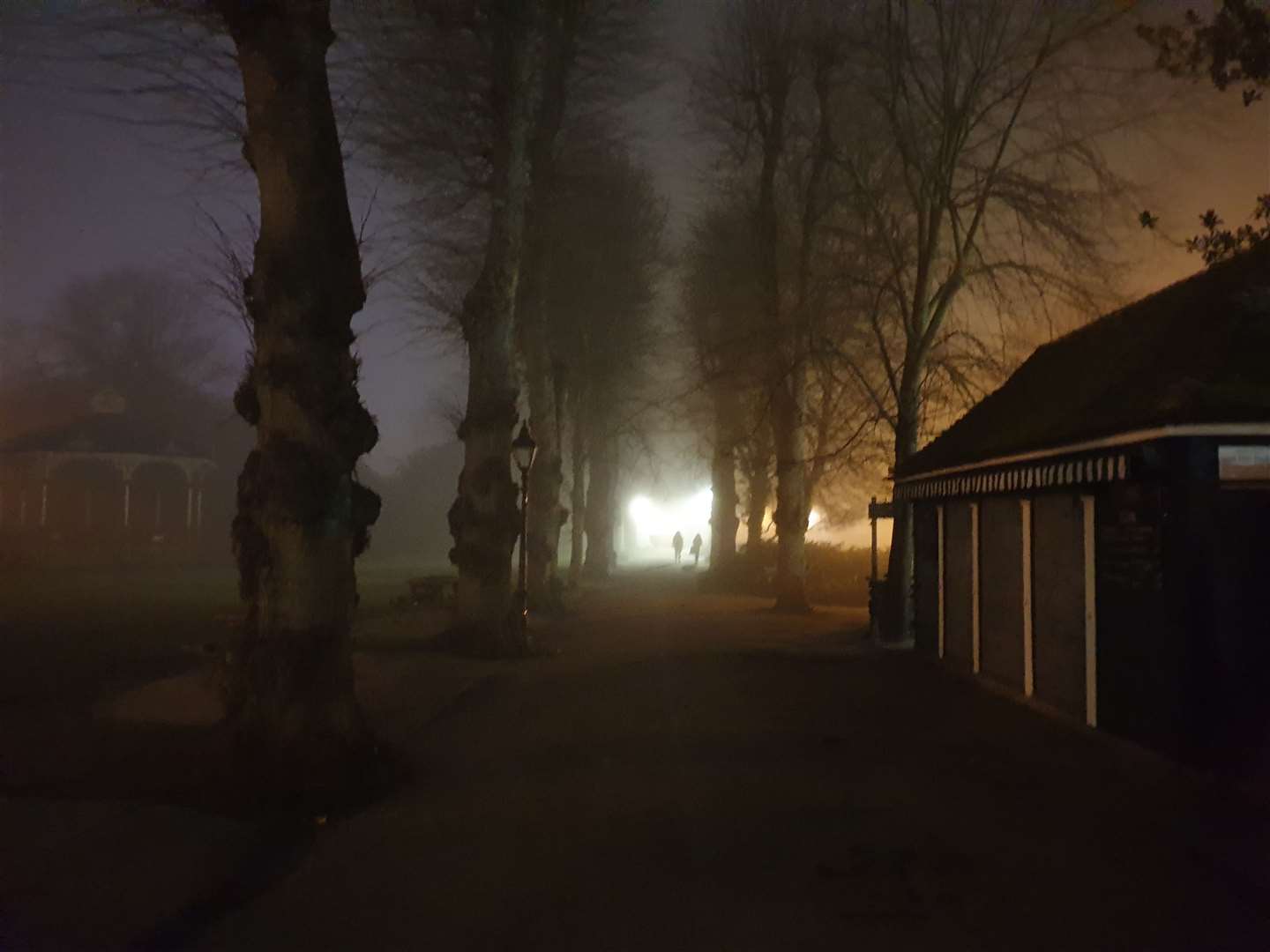 The Dane John Gardens in Canterbury has been branded a 'no-go zone' at night