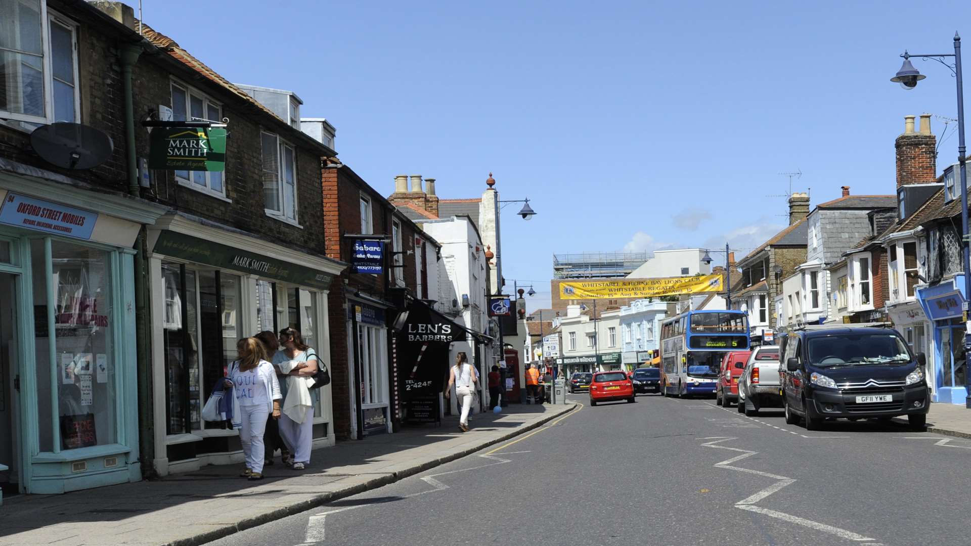 Shops on Whitstable High Street will face changes to business rates