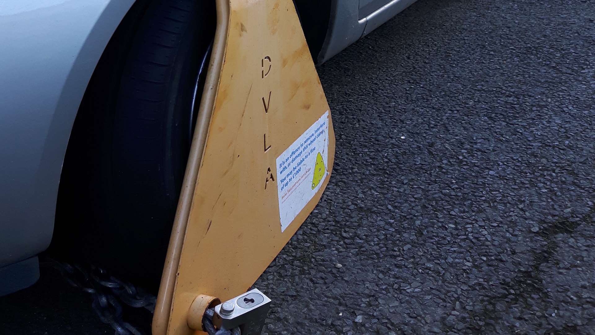 16 vehicles were clamped as part of the joint crackdown