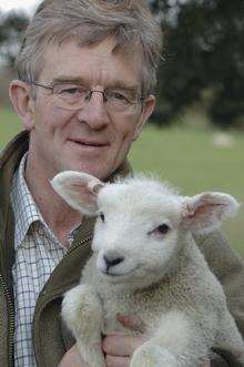 Sheep farmer Hugh Skinner, from Sissinghurst.