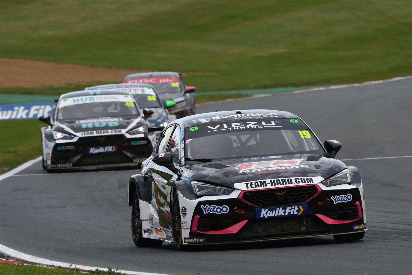 Jack Mitchell, from Wrotham, finished 17th and 21st in the BTCC races for Detling-based Team Hard. He retired from race three after crashing at Hawthorn
