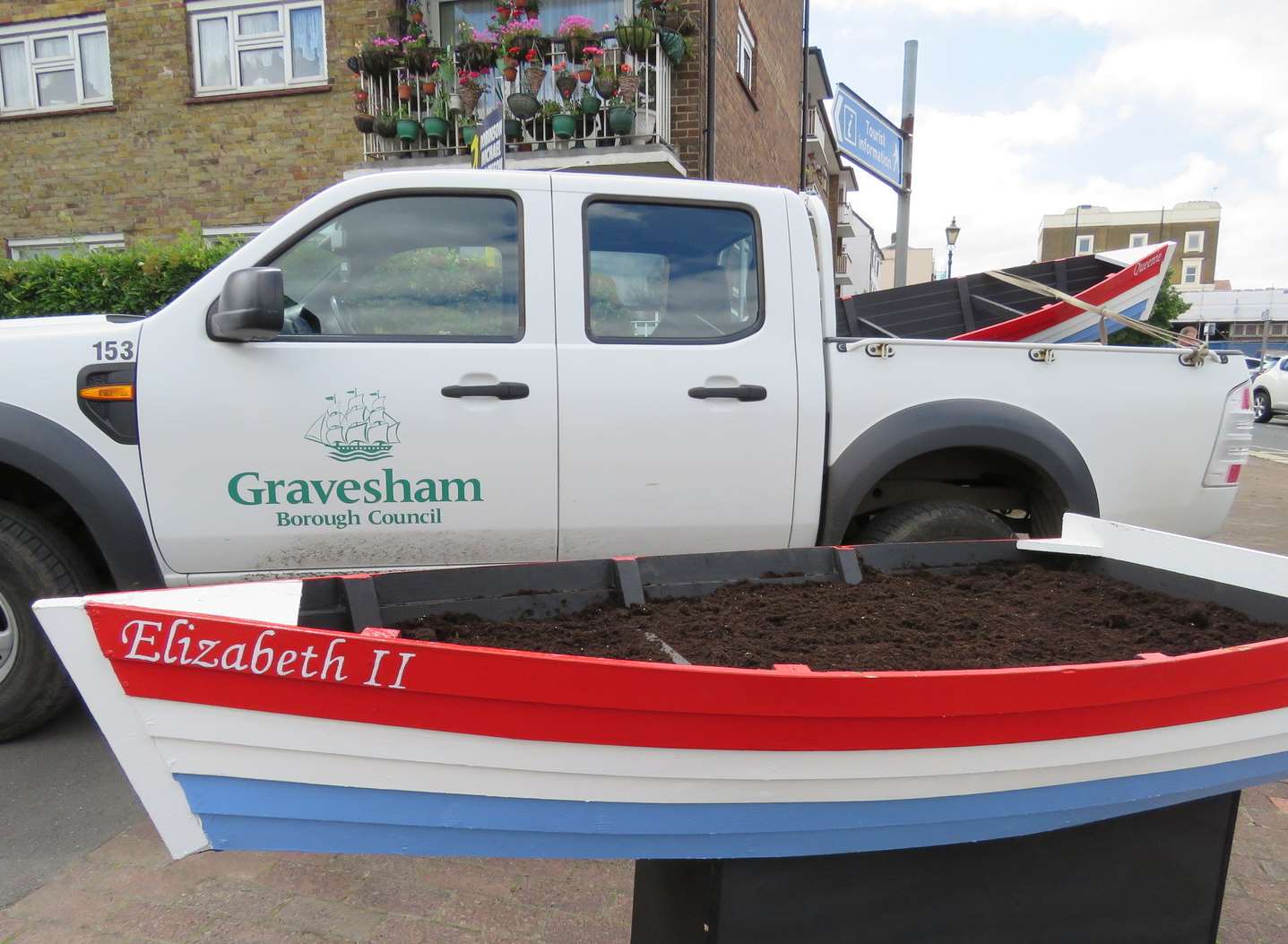 Flower- bed boats have been given a makeover too.