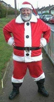 Andy Morris, believes he is Santa