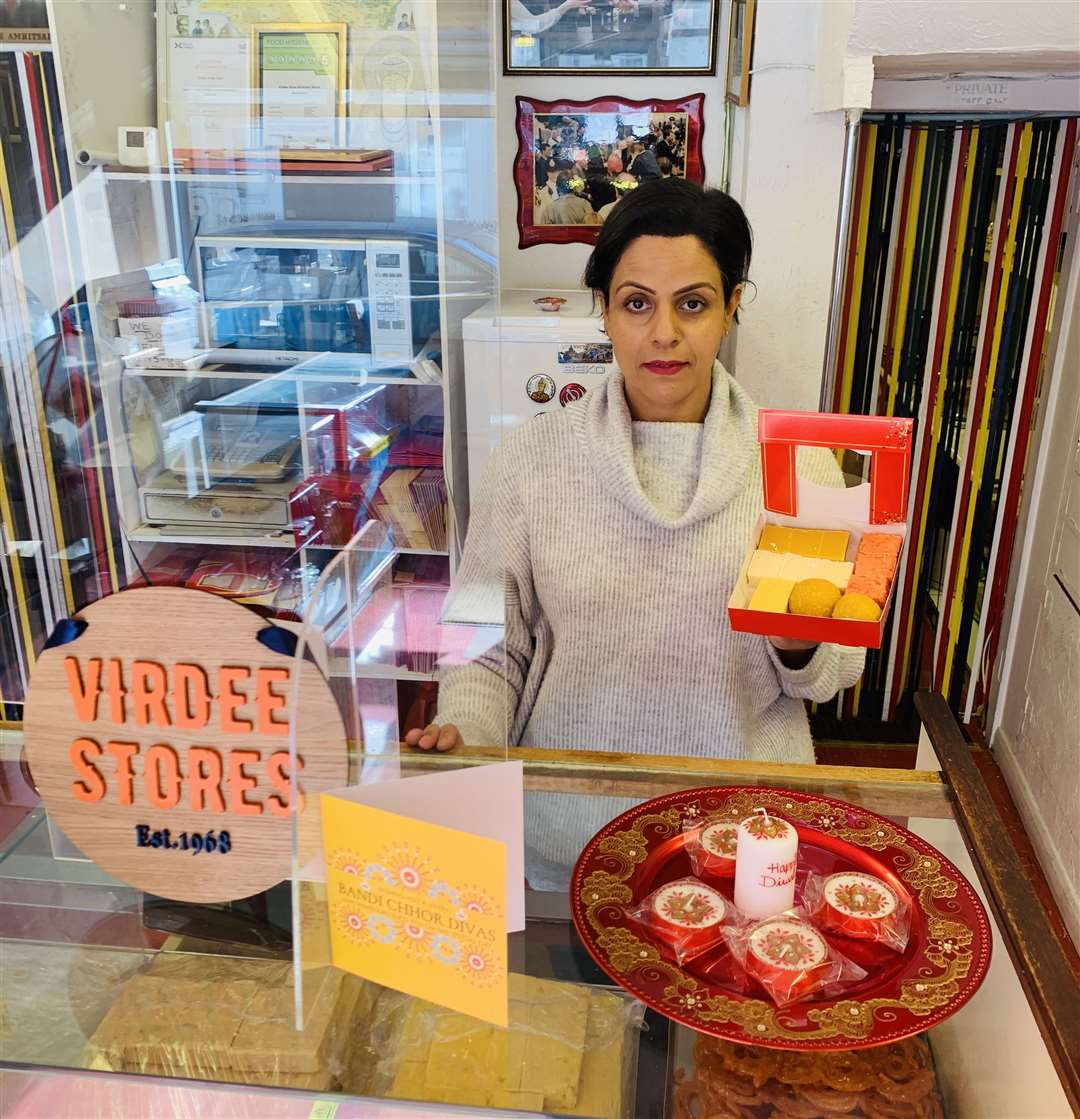 Gurpreet Virdee Saib is running Virdee Stores in her parent's absence