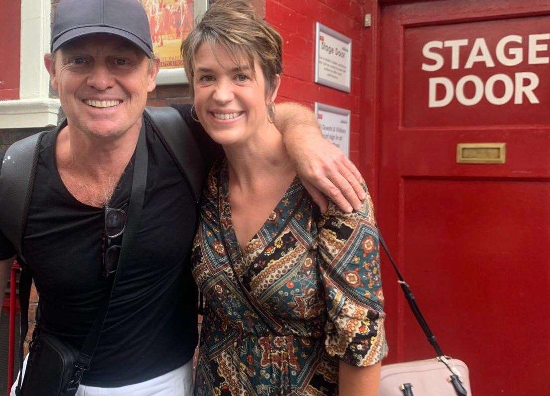 By the stage door at the Bristol Hippodrome in September 2022. Picture: Emma Charlesworth