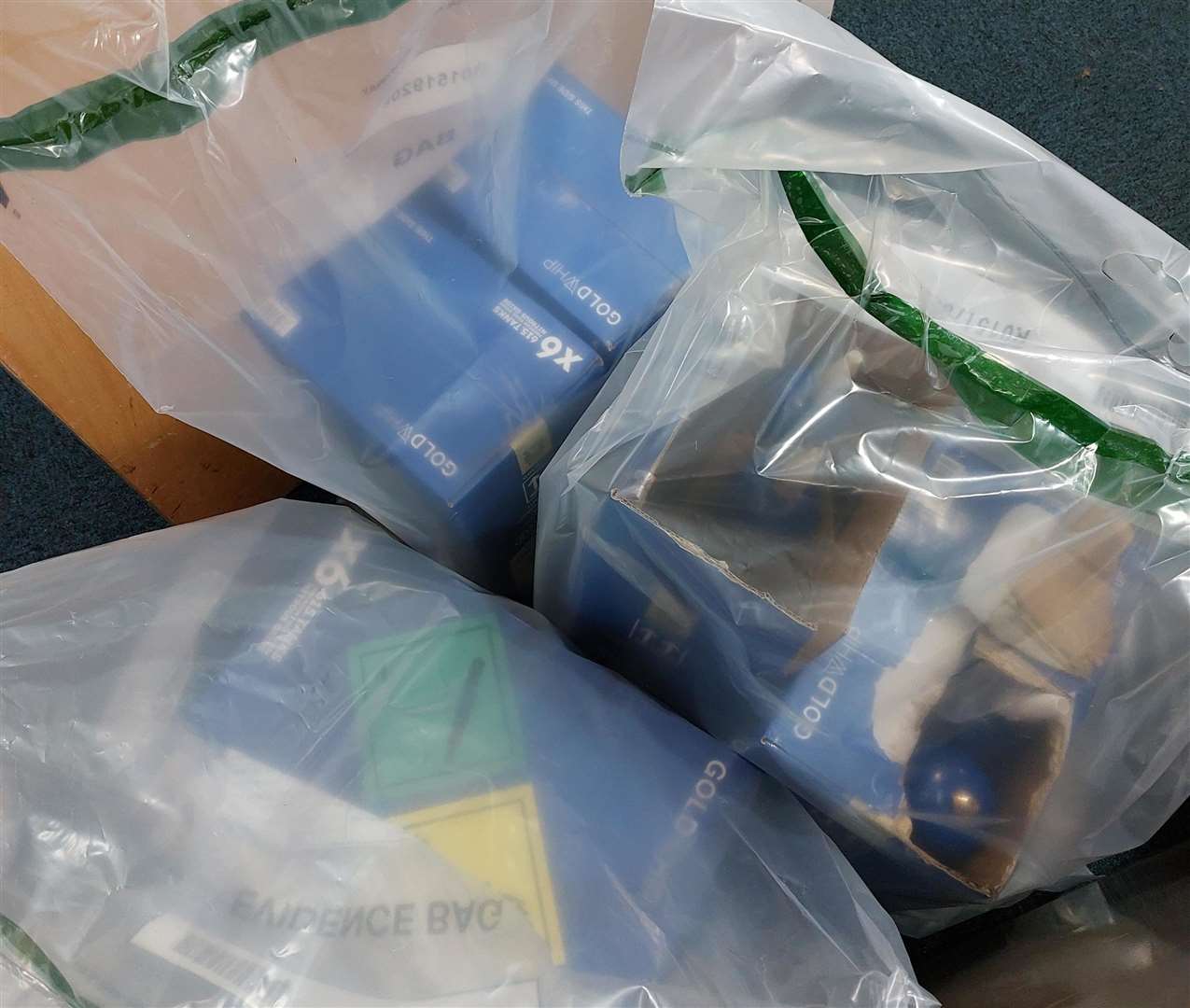 Nitrous oxide is set to be banned by the government. Picture: Kent Police Sevenoaks