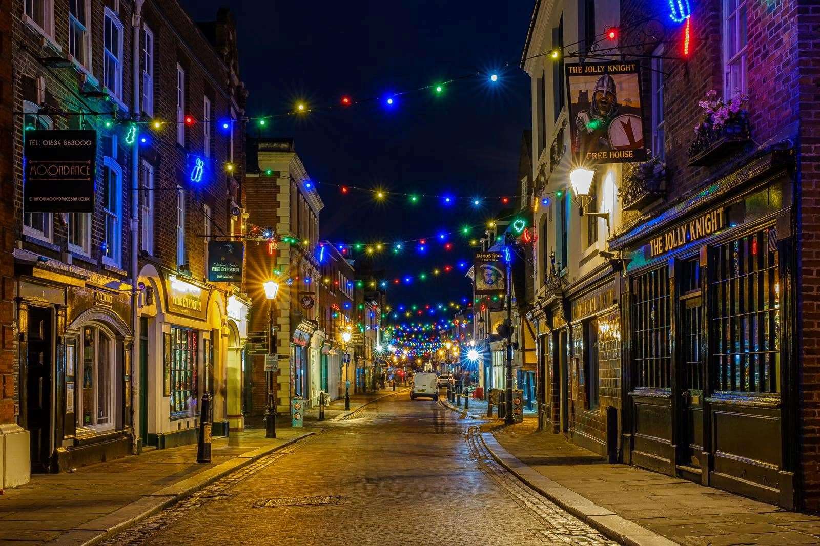 An appeal has been launched by the Rochester City Centre Forum to fund Christmas lights in the town. Credit: Steve Hartridge Photography