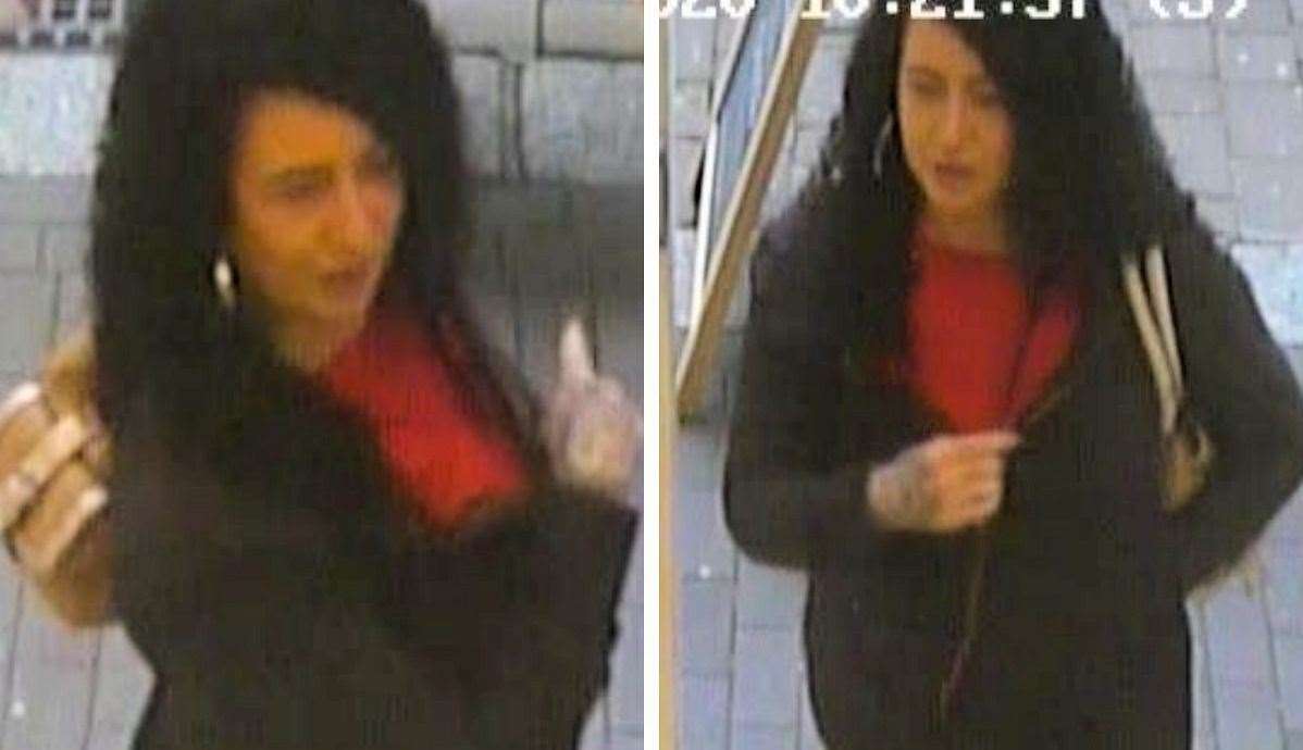 Sussex Police are appealing for information about this woman. Picture: Sussex Police