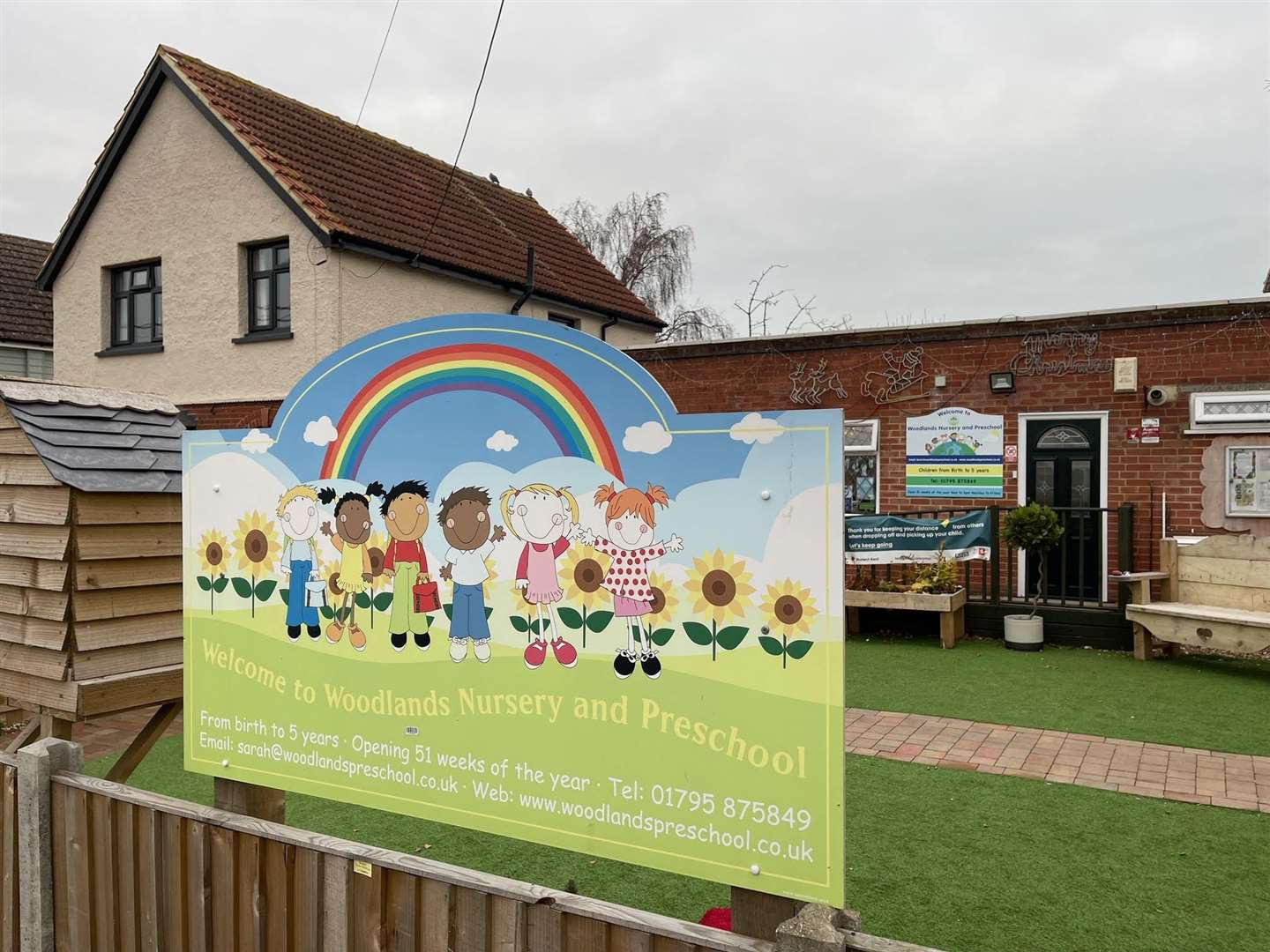 Woodlands Nursery in Minster Road, Minster, Sheppey, has received a 'good' Ofsted report