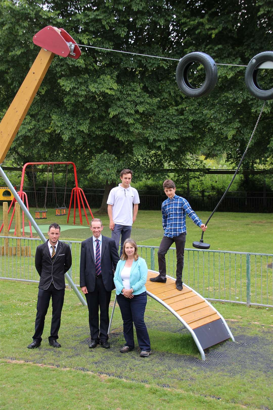New equipment worth £13,000 installed at The Butts playground by Dover District Council
