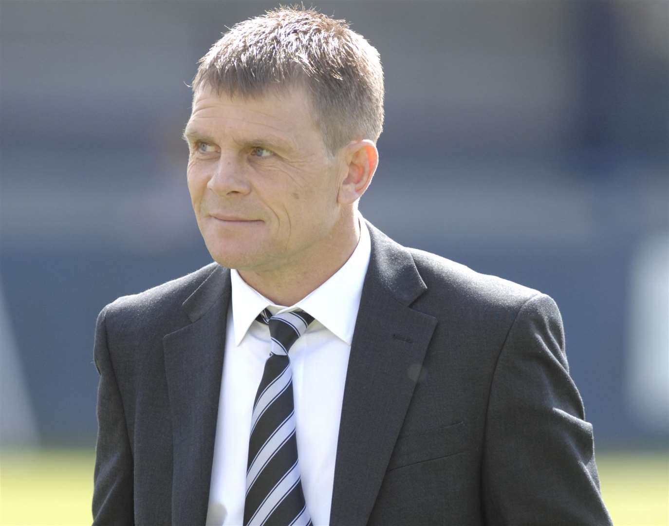 Andy Hessenthaler is back in the Dover dugout Picture: Matthew Walker