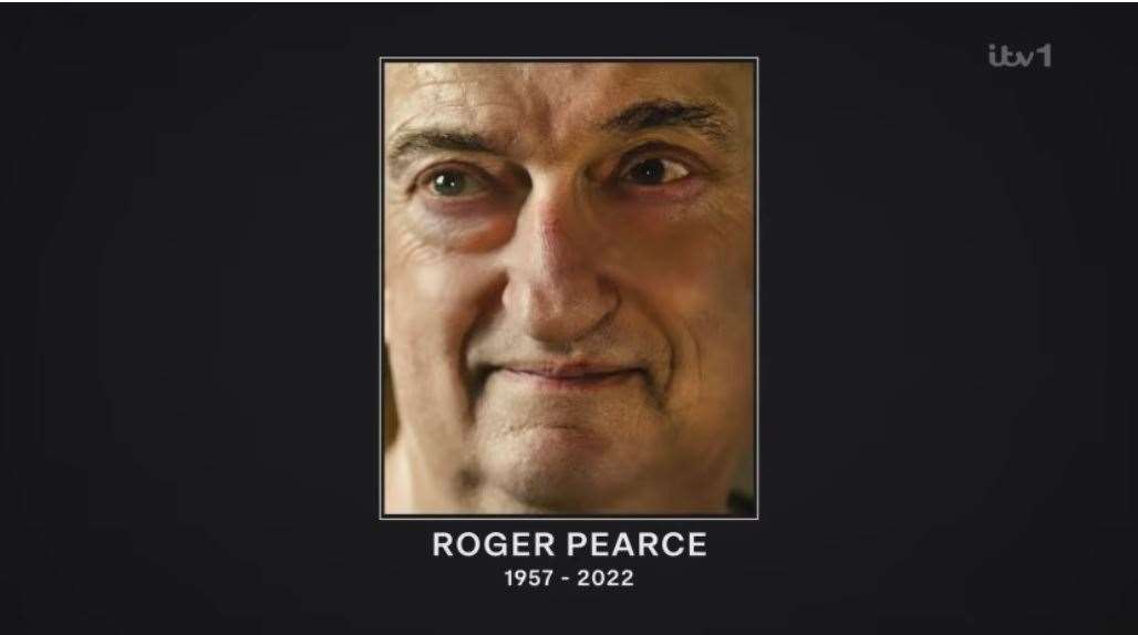 ITV tribute to Roger Pearce who died in Qatar while working behind the scenes on the World Cup. Picture: ITV